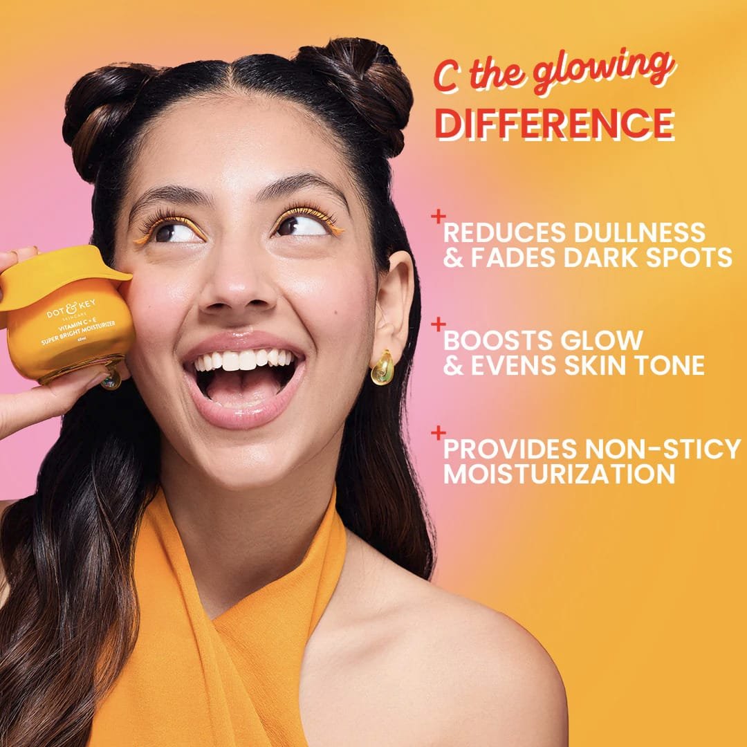 DOT & KEY VITAMIN C+E SUPER BRIGHT MOISTURIZER WITH KAKADU PLUM& BLOOD ORANGE