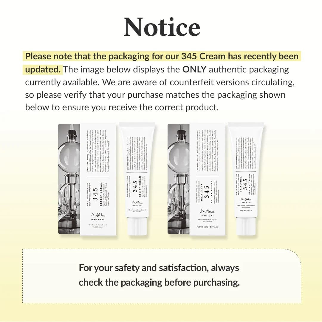 DR ALTHEA PRO LAB 345 RELIEF CREAM 50ml