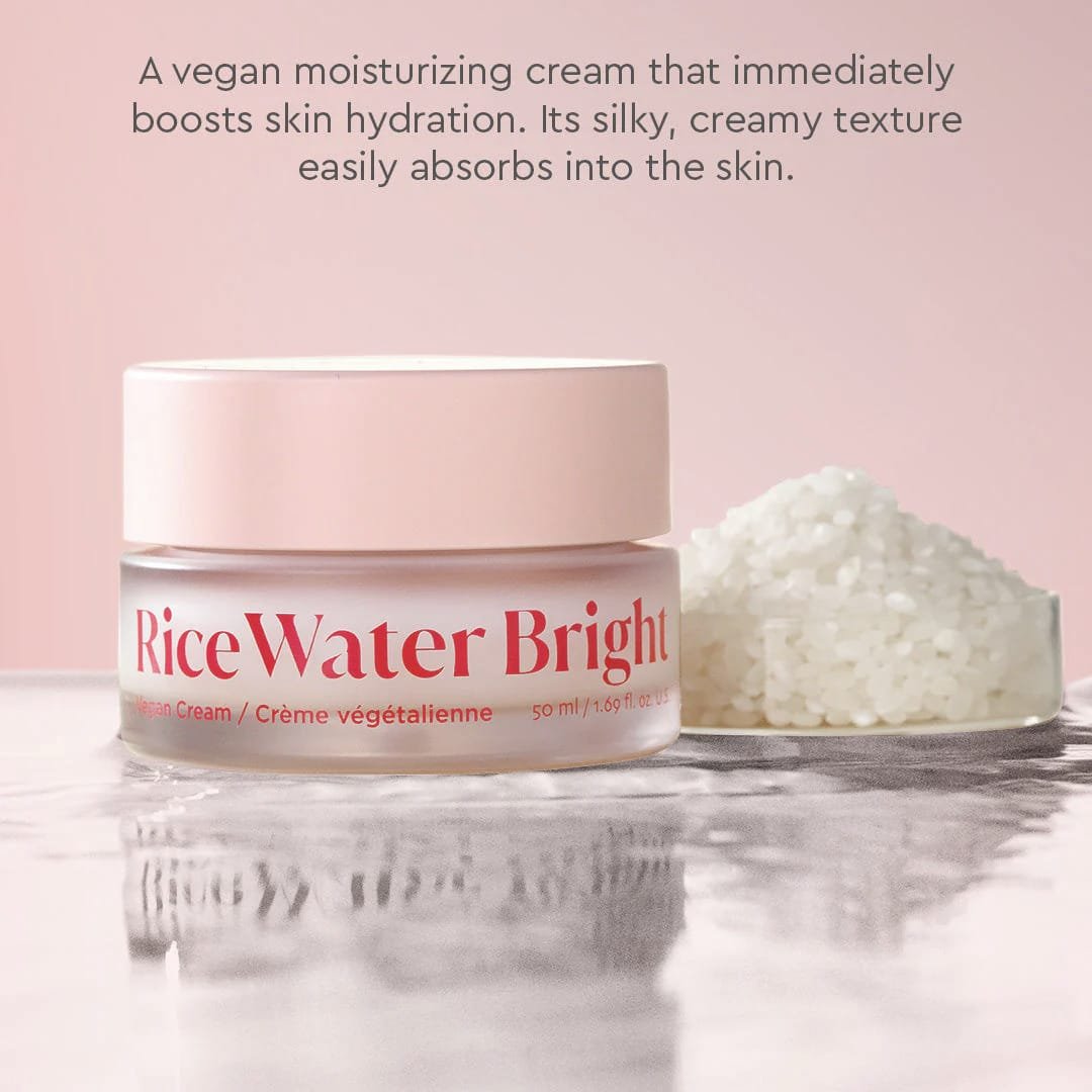The Face Shop Rice Water Bright Vegan Cream   50ML