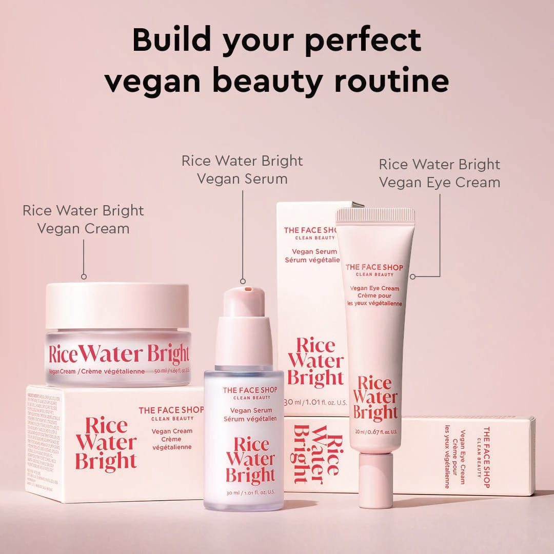 The Face Shop Rice Water Bright Vegan Cream   50ML