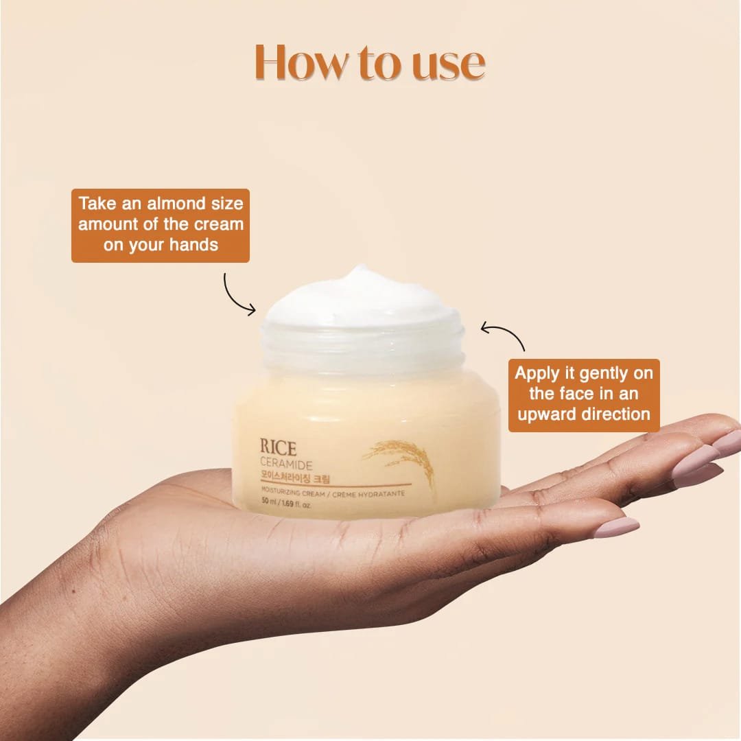 THE FACE SHOP RICE CERAMIDE MOISTURIZING CREAM 50ML