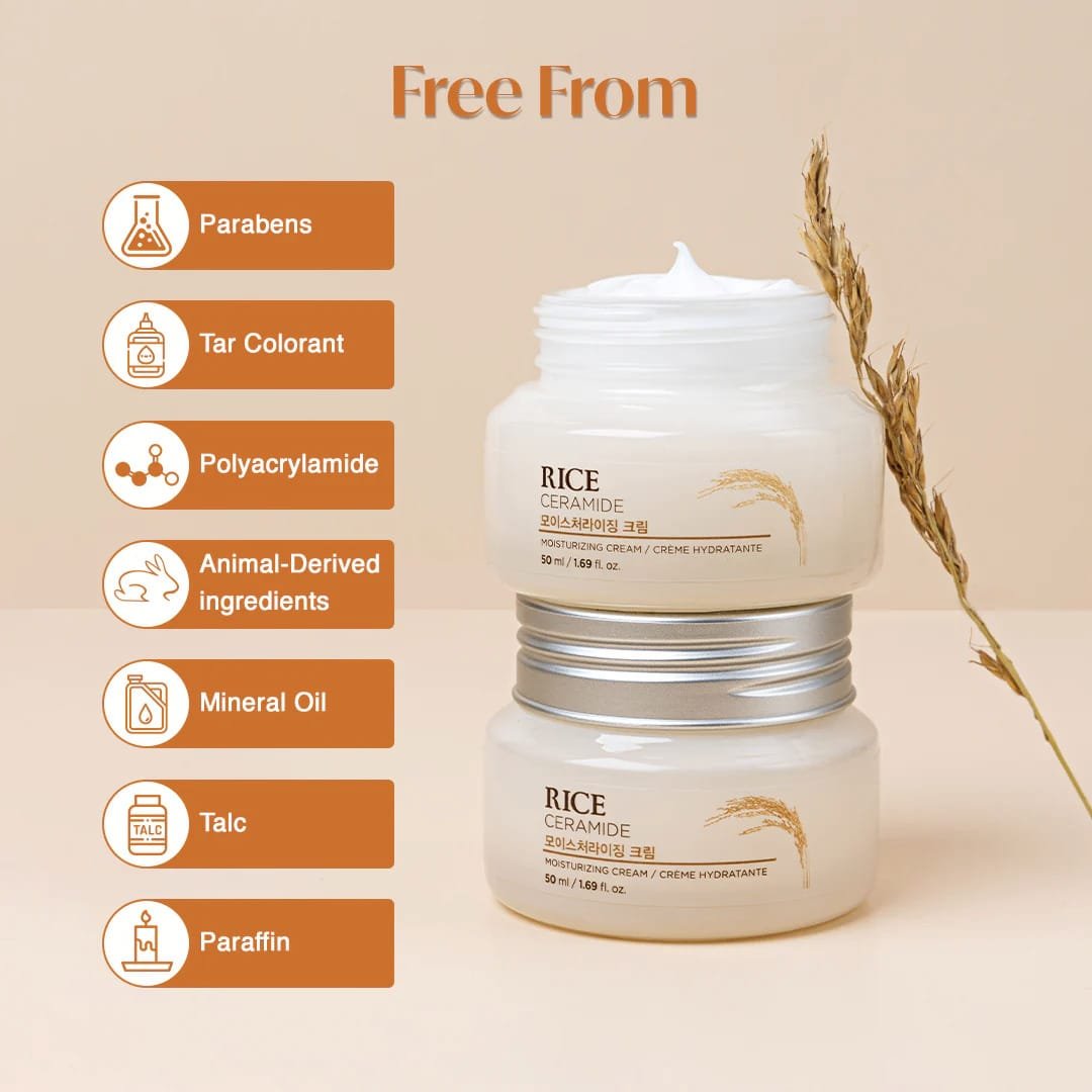 THE FACE SHOP RICE CERAMIDE MOISTURIZING CREAM 50ML