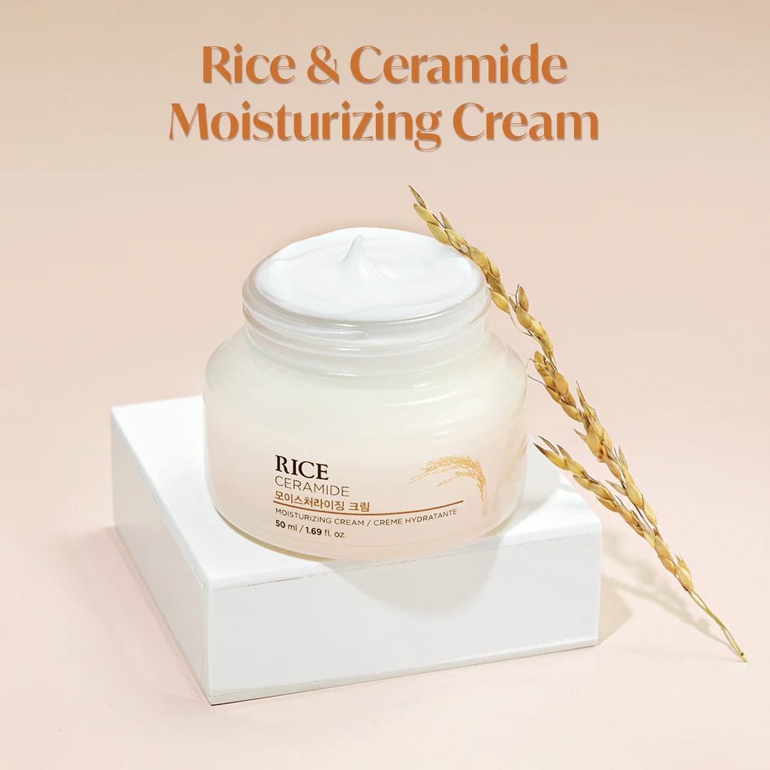 THE FACE SHOP RICE CERAMIDE MOISTURIZING CREAM 50ML
