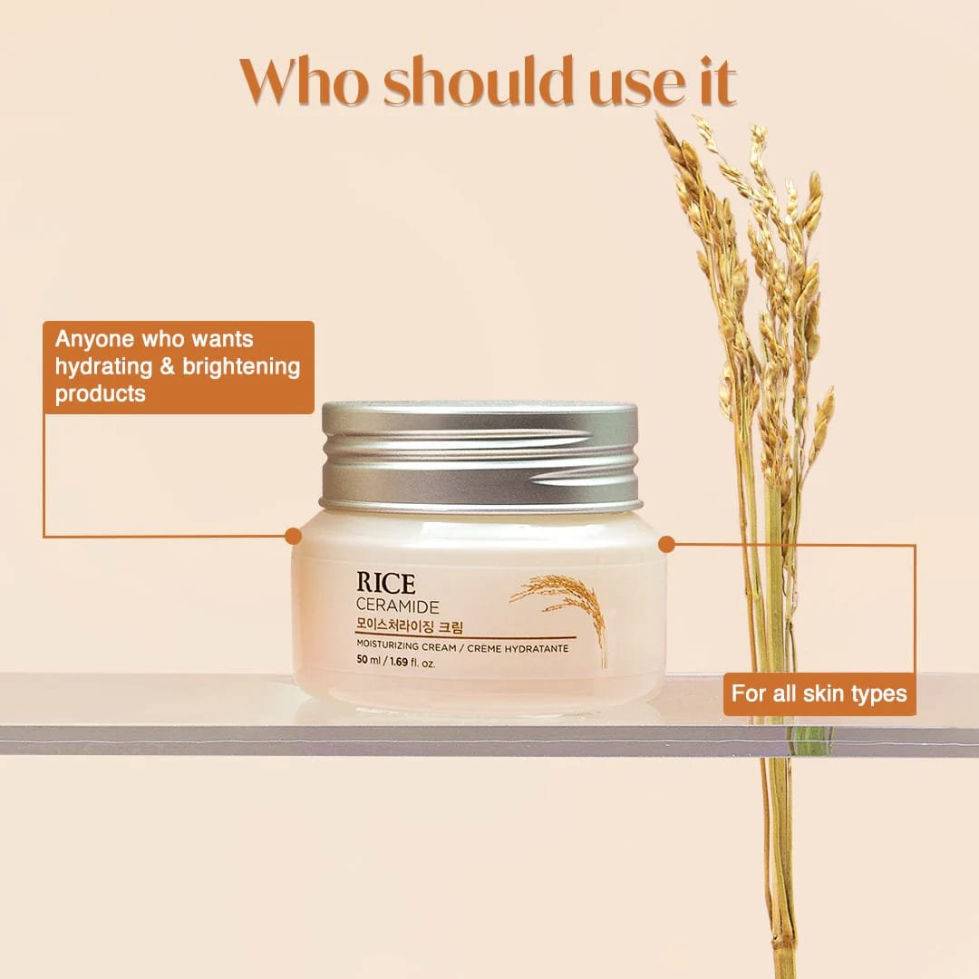 THE FACE SHOP RICE CERAMIDE MOISTURIZING CREAM 50ML