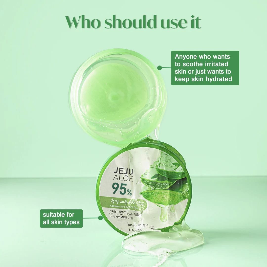 THE FACE SHOP JEJU ALOE FRESH SOOTHING GEL 300ML