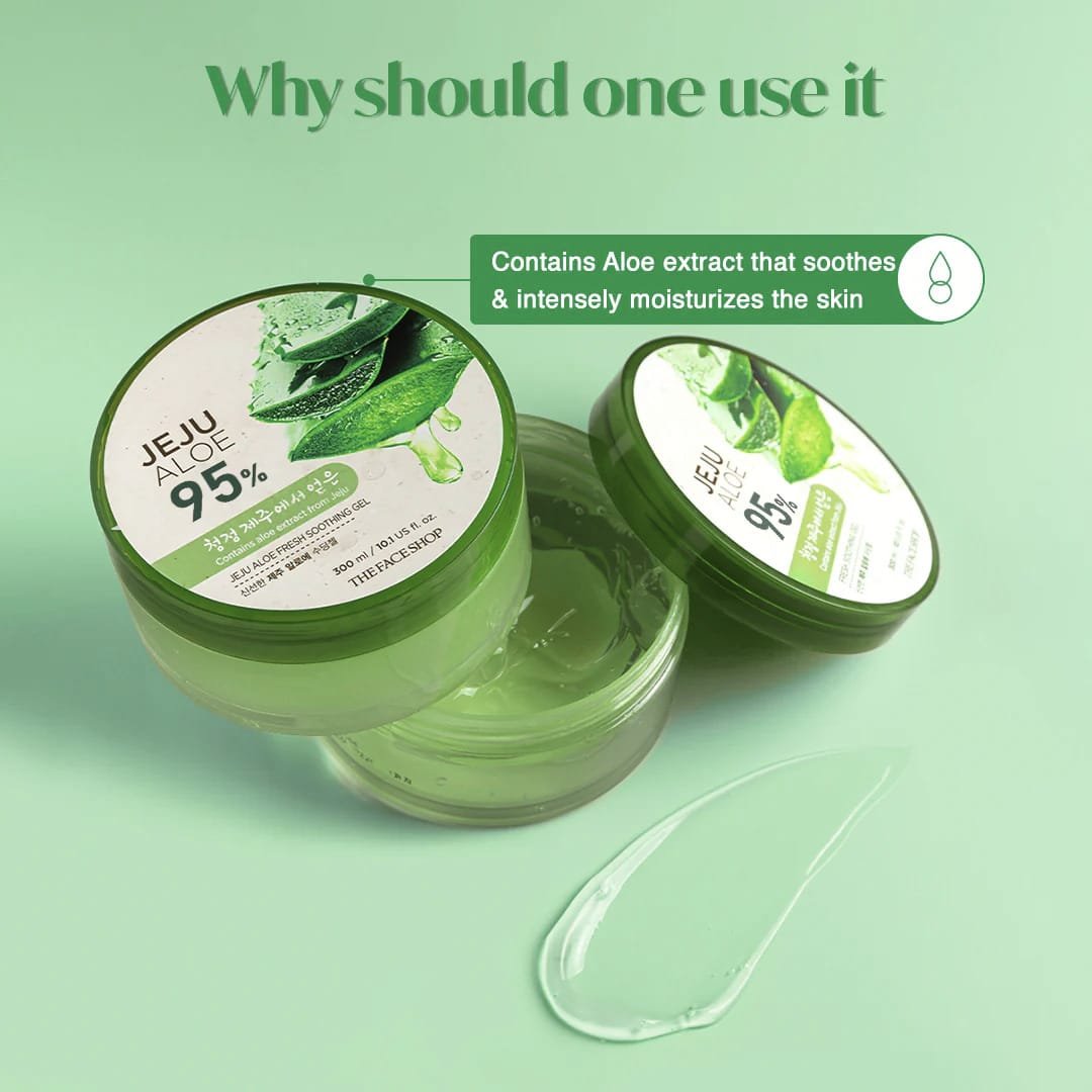 THE FACE SHOP JEJU ALOE FRESH SOOTHING GEL 300ML