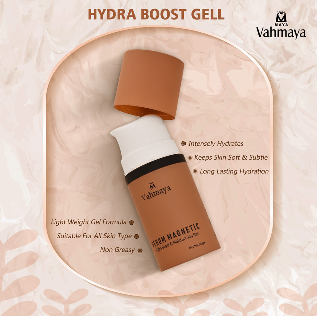 VAHMAYA SEBUM MAGNETIC MOISTURIZING GEL 50GM MOI01