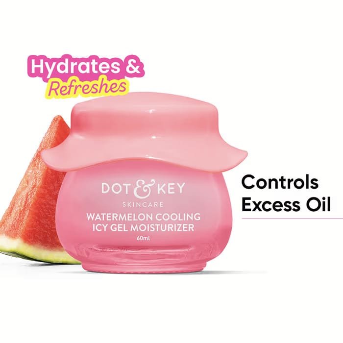 DOT&KEY WATERMELON COOLING ICY GEL MOISTURIZER LIQUID ICE+HYALURONIC 60ML