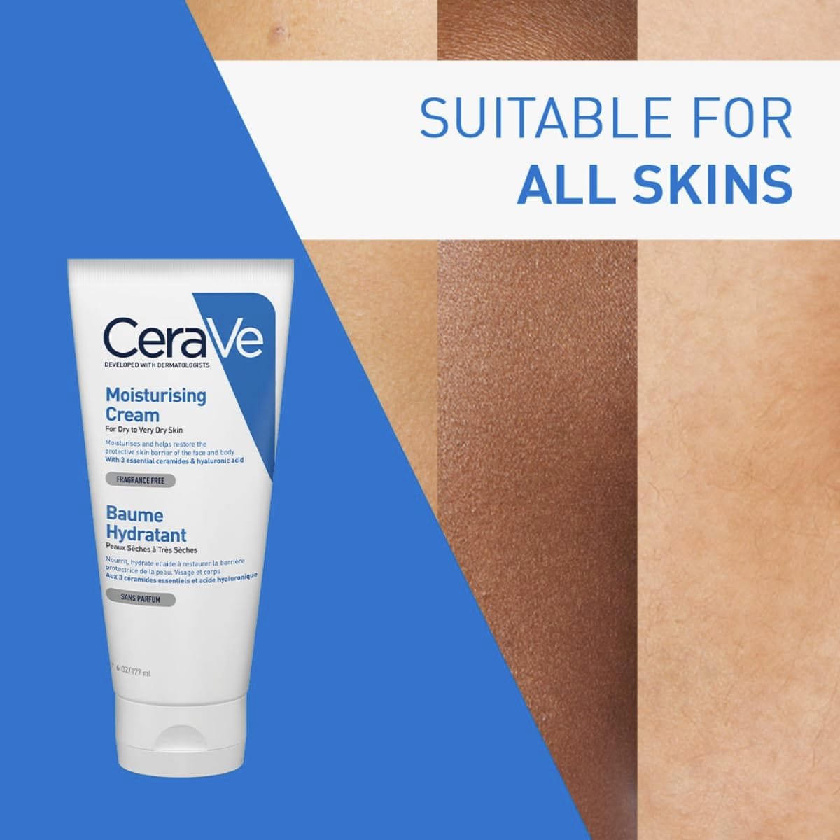 CERAVE MOISTURISING CREAM 177ML