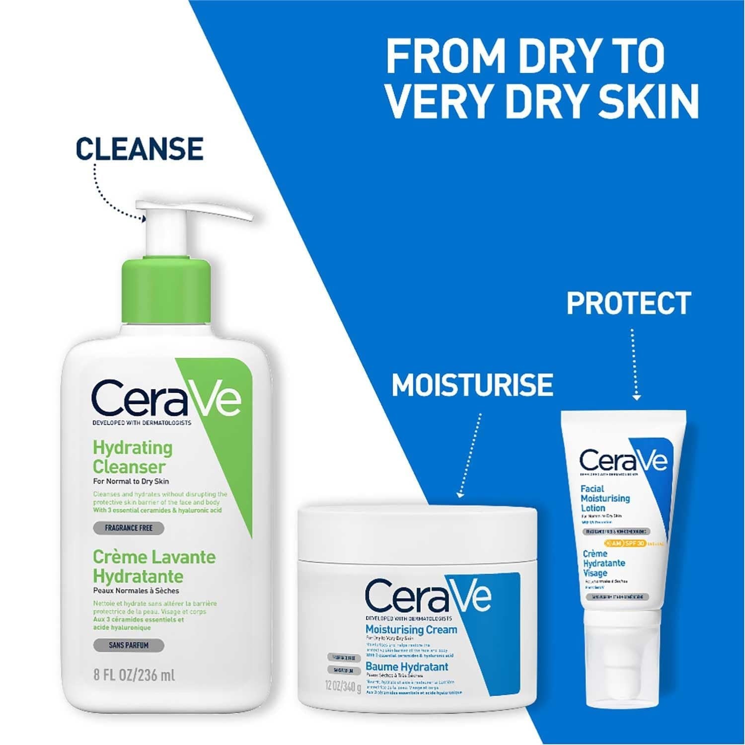 CERAVR MOISTURISING CREAM 340G
