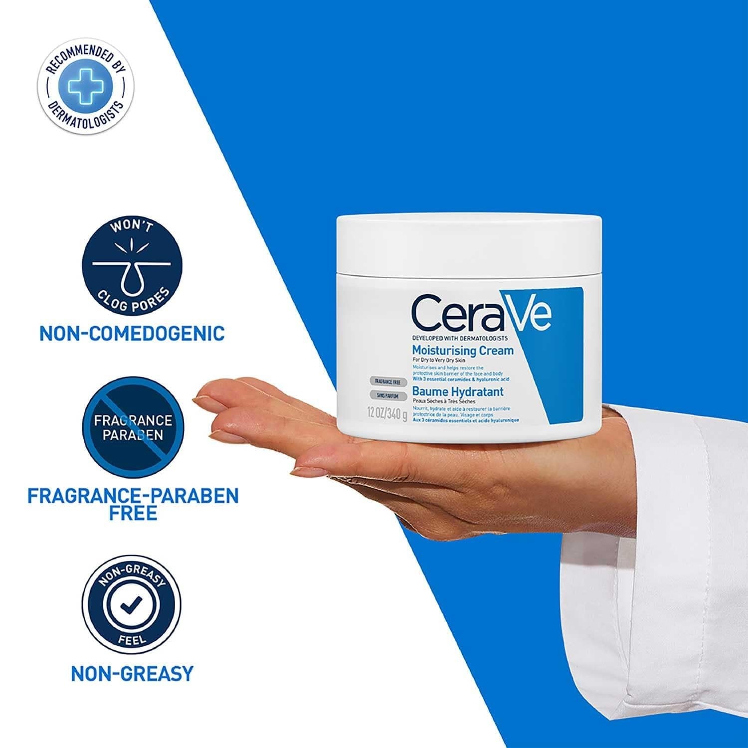 CERAVR MOISTURISING CREAM 340G