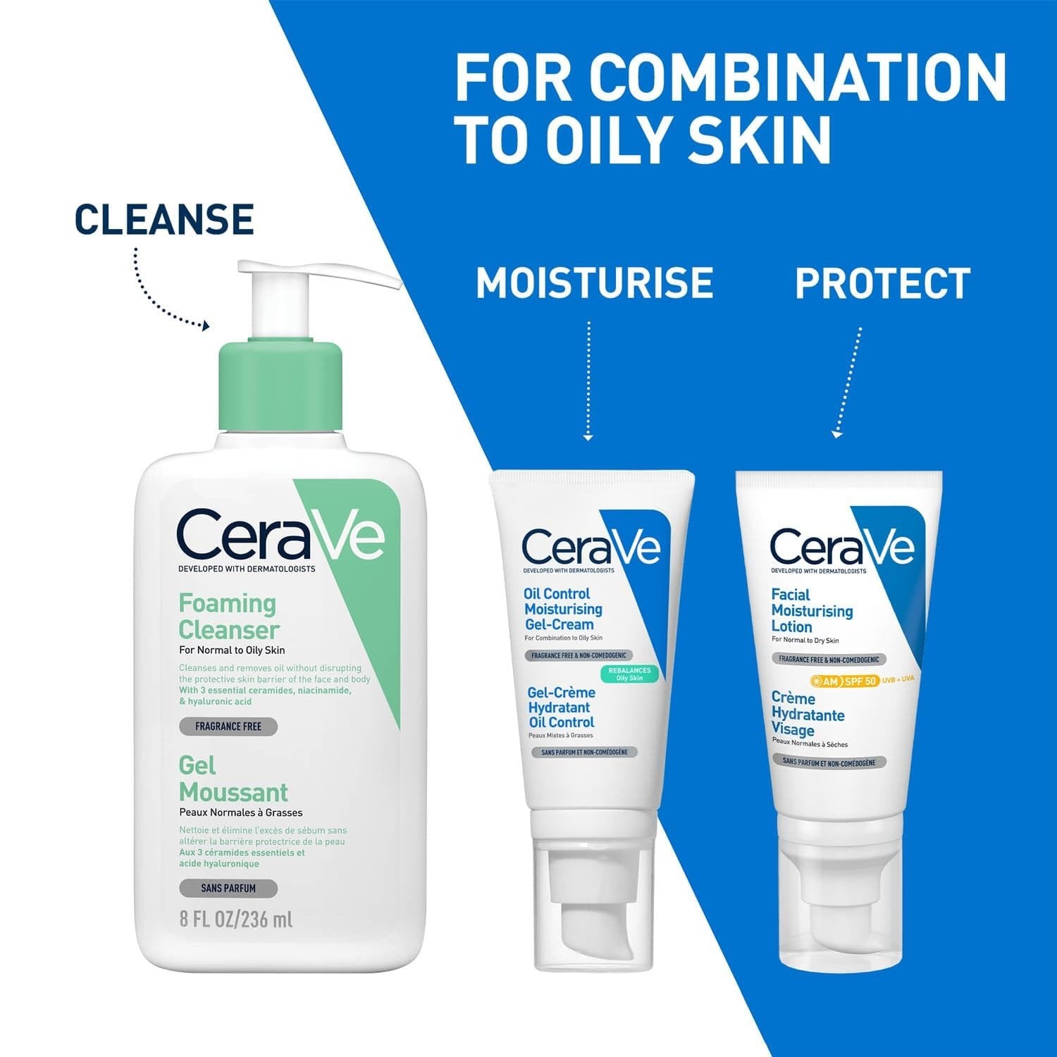 CERAVE OIL CONTROL MOISTURISING GEL-CREAM 52 ML