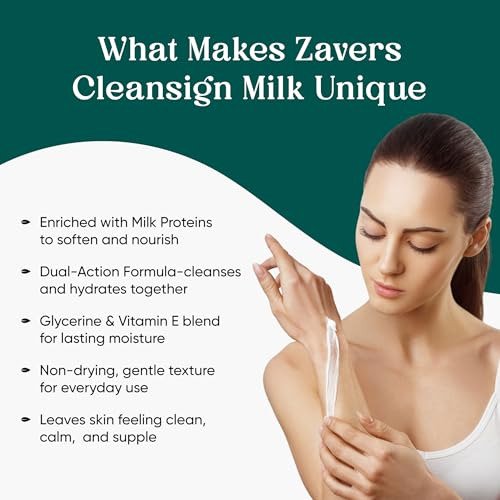 ZAVERS HYDRATING CLEANSING MILK - 500ML