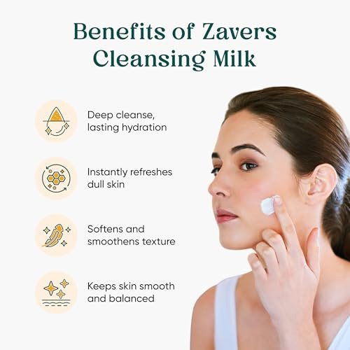 ZAVERS HYDRATING CLEANSING MILK - 500ML