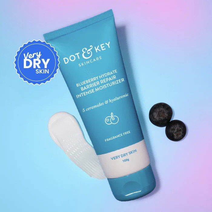 DOT N KEY BLUEBERRY HYDRATE BARRIER REPAIR INTENSE MOISTURIZER (VERY DRY SKIN) 100G