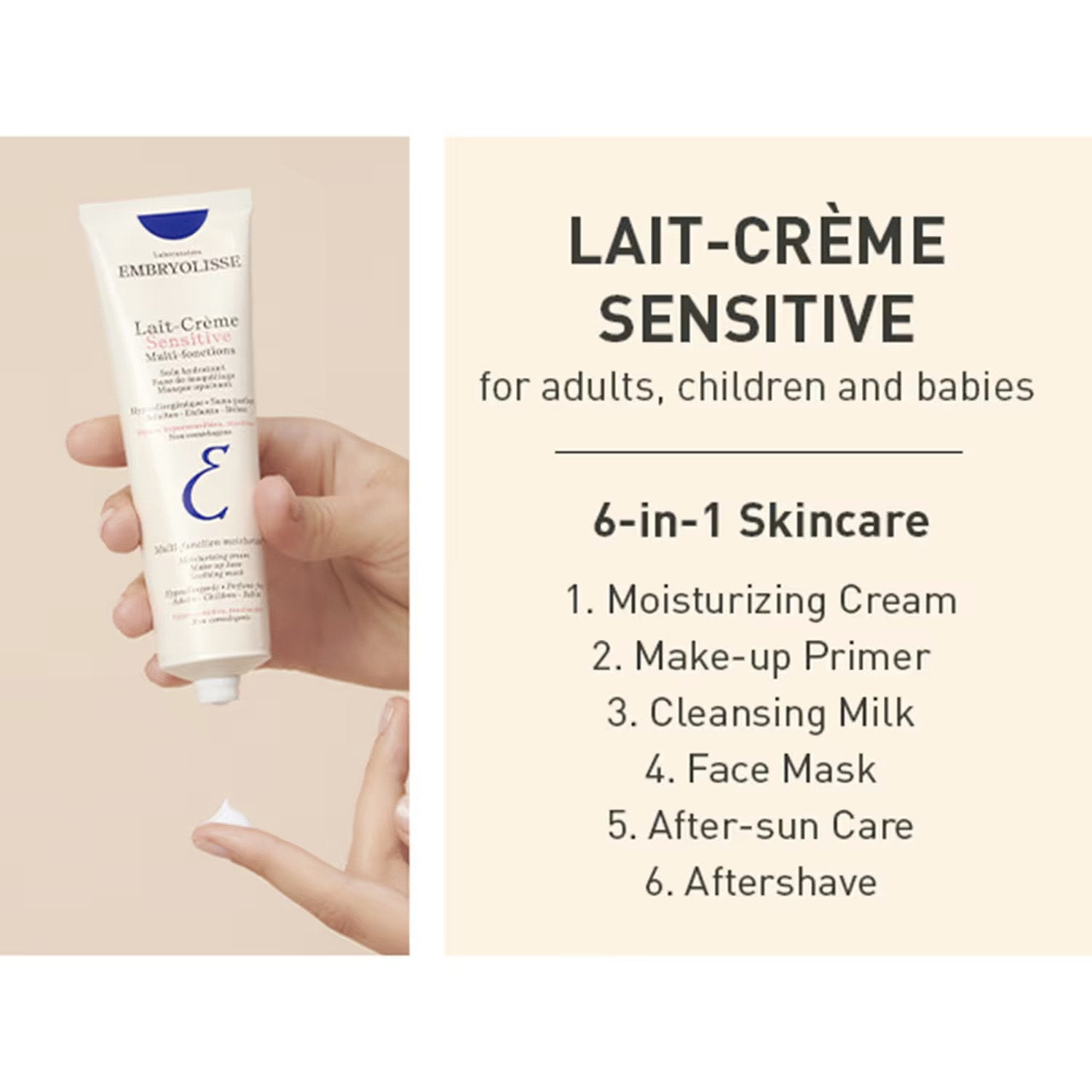 EMBRYOLISSE LAIT SENSITIVE MOISTURIZER CREAM 10036