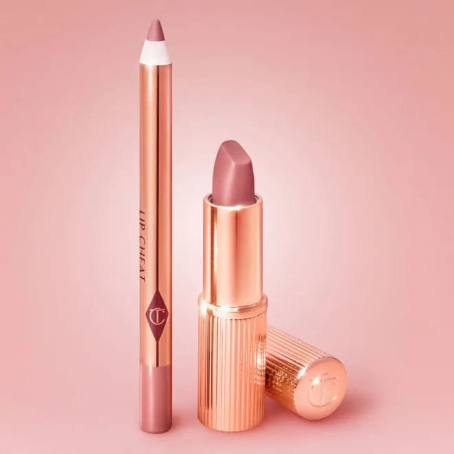 CHARLOTTE TILBURY PILLOW TALK LIP KIT 1.5 AND 0.8 GMS