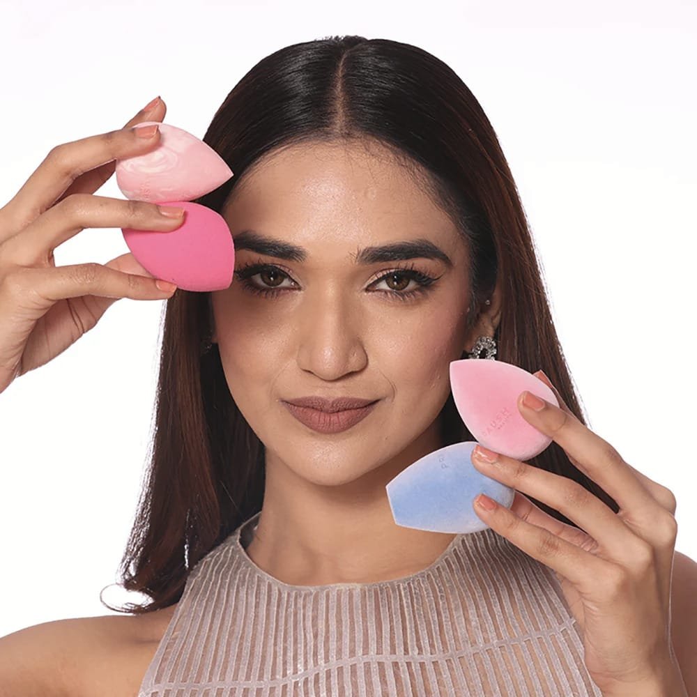 PRAUSH BEAUTY   CELESTIAL SUPER SOFT MAKEUP SPONGE (PINK)