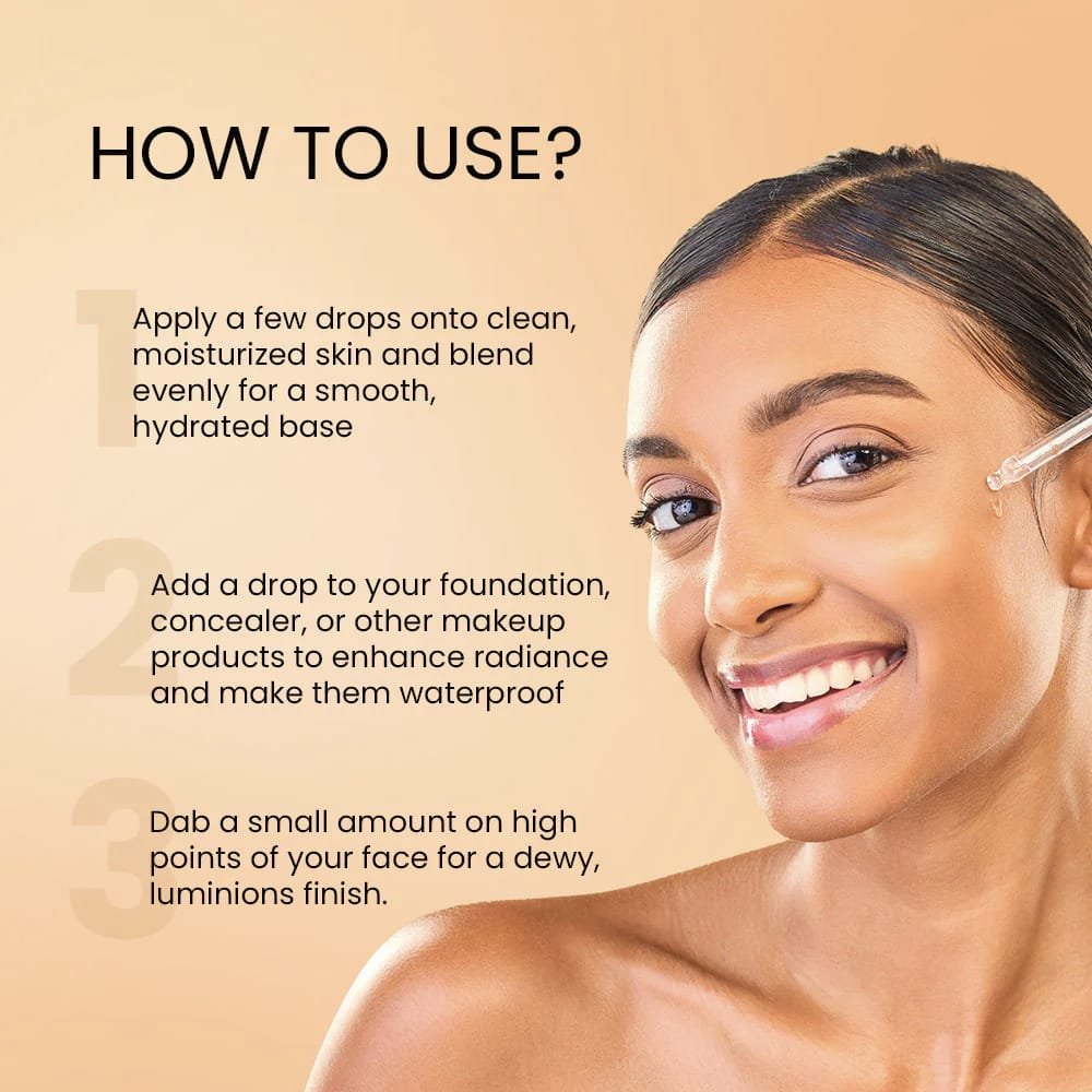 SHOPAAREL MAGICAL GEL DROPS FOUNDATION PRIMER BRIGHTENING ILLUMINATRICE 20ML