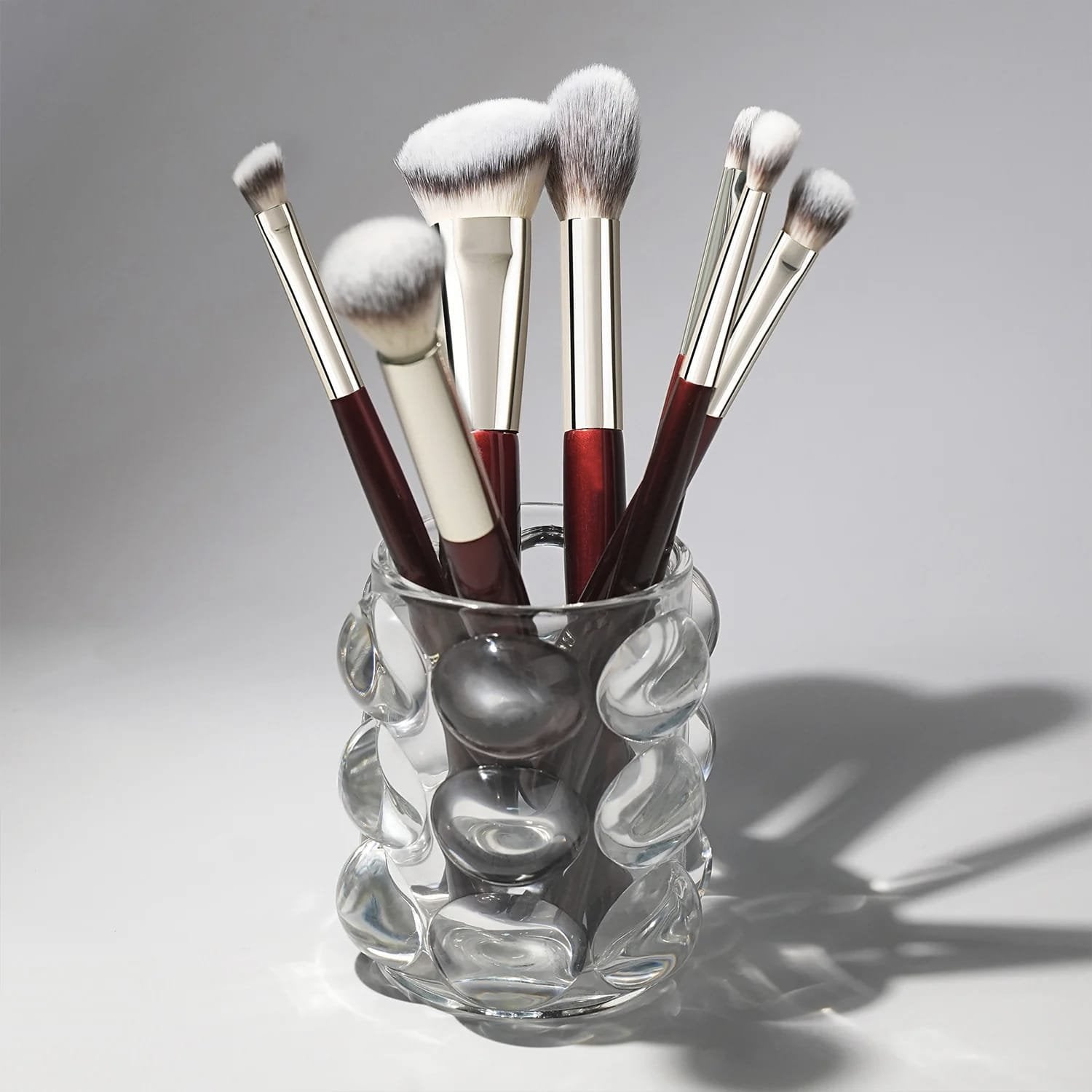 BEILI 15PCS FACE+EYE PRO BRUSH SET