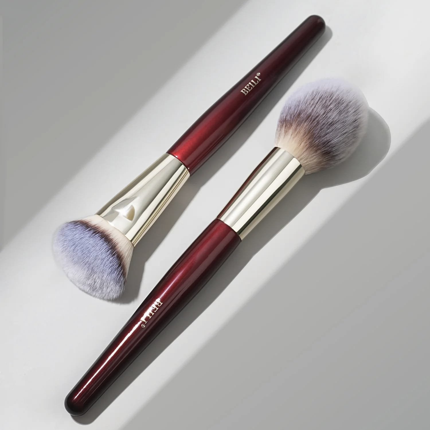 BEILI 15PCS FACE+EYE PRO BRUSH SET