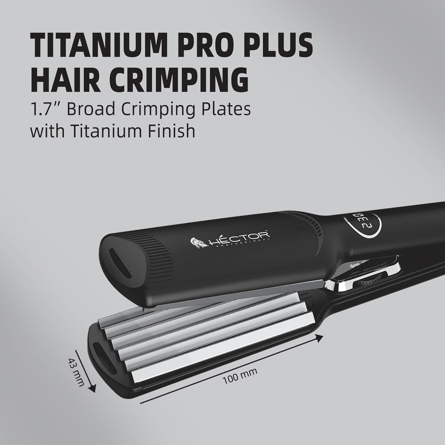 HECTOR TITANIUM PRO HAIR CRIMPING HT HC 90