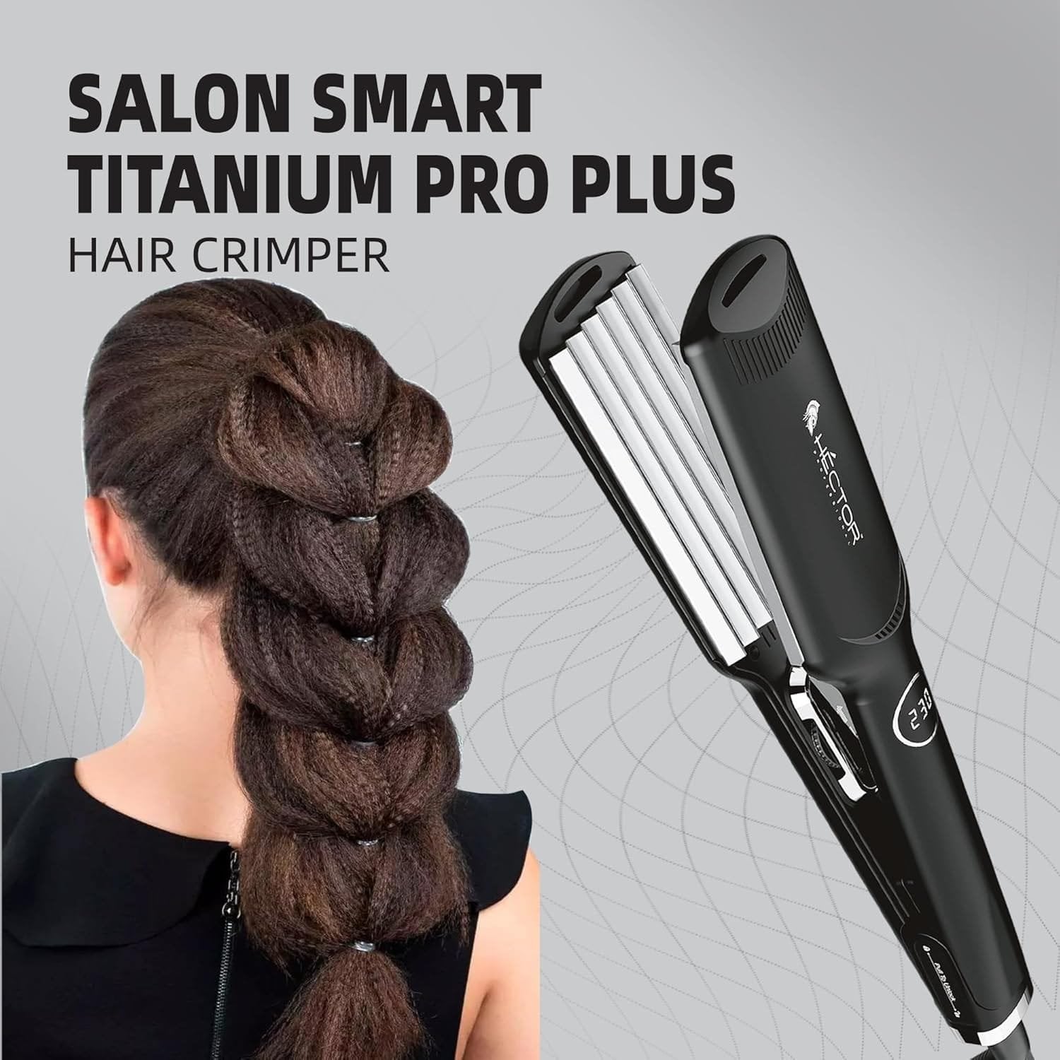 HECTOR TITANIUM PRO HAIR CRIMPING HT HC 90