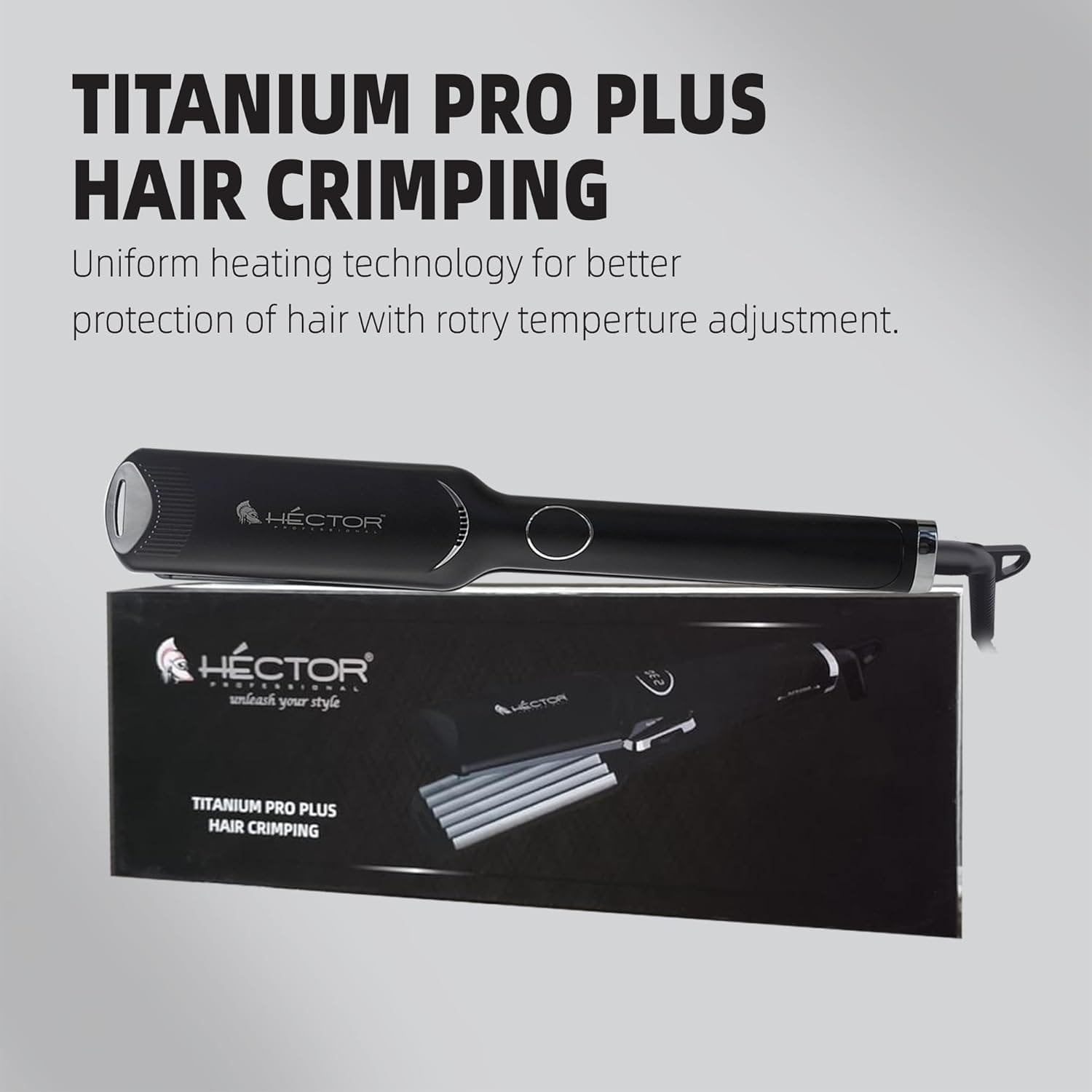 HECTOR TITANIUM PRO HAIR CRIMPING HT HC 90
