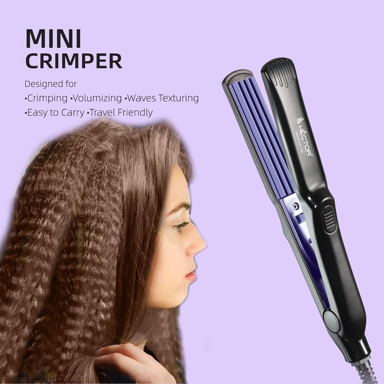 HECTOR MINI HAIR CRIMPER HT HC 08