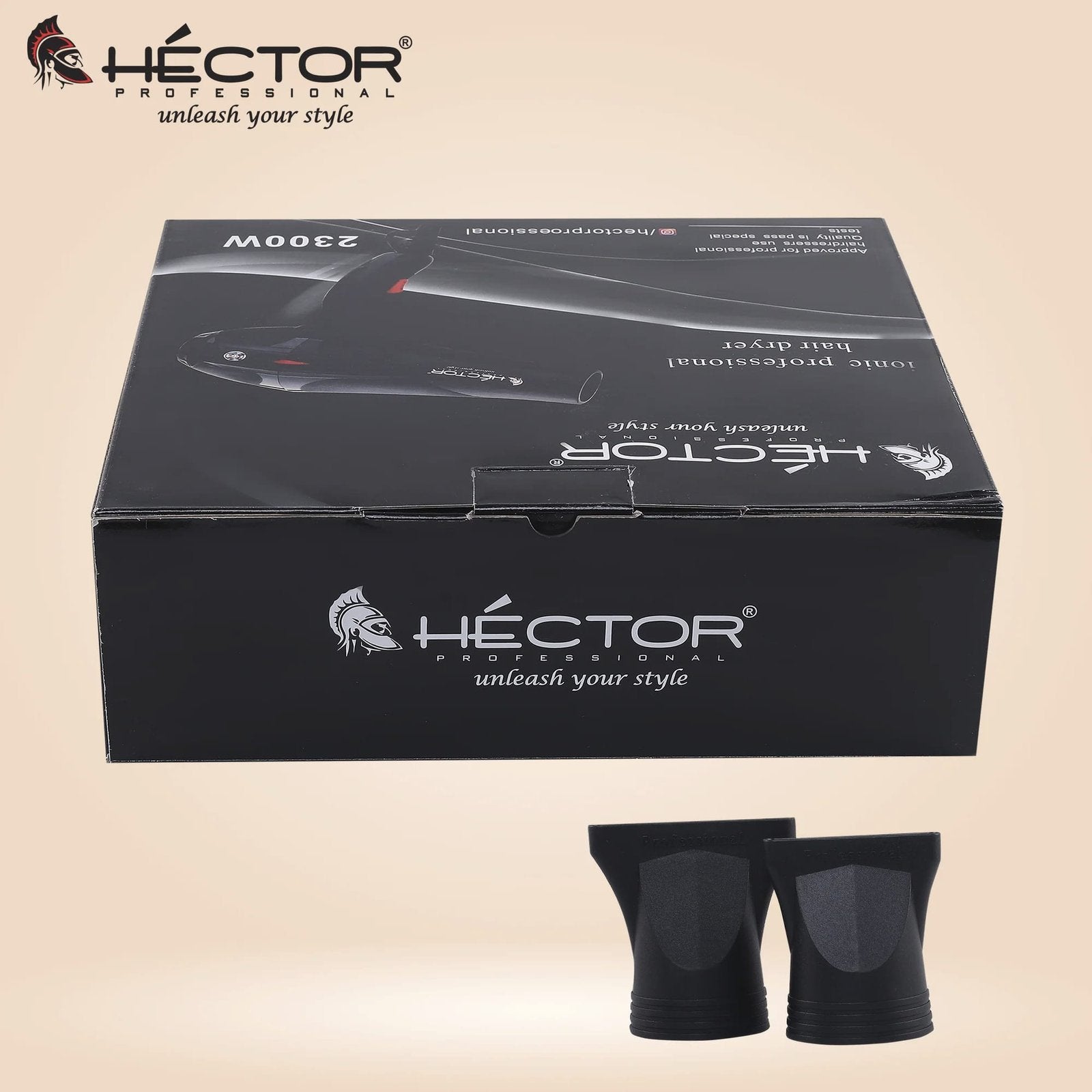 HECTOR MACHO IONIC HAIR DRYER HT 2300W
