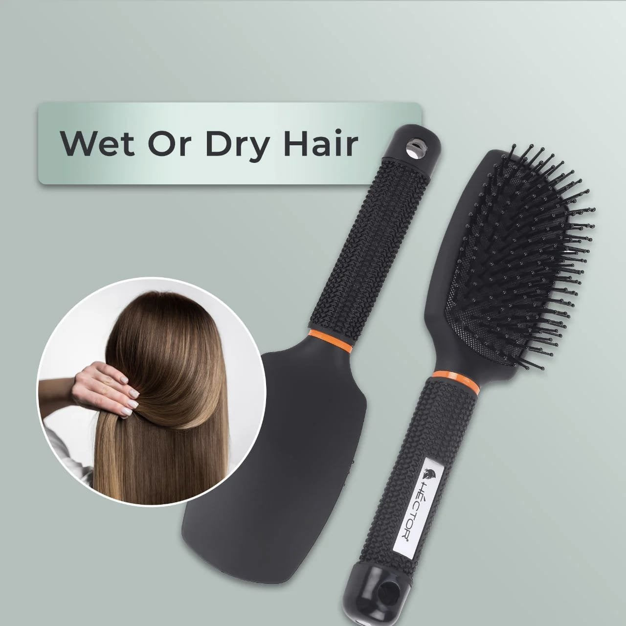 HECTOR PADDLE BRUSH LARGE HT PBK 333