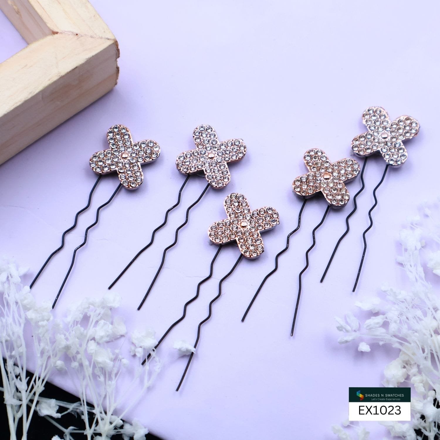 SMALL FANCY U PIN 12 PCS SETS