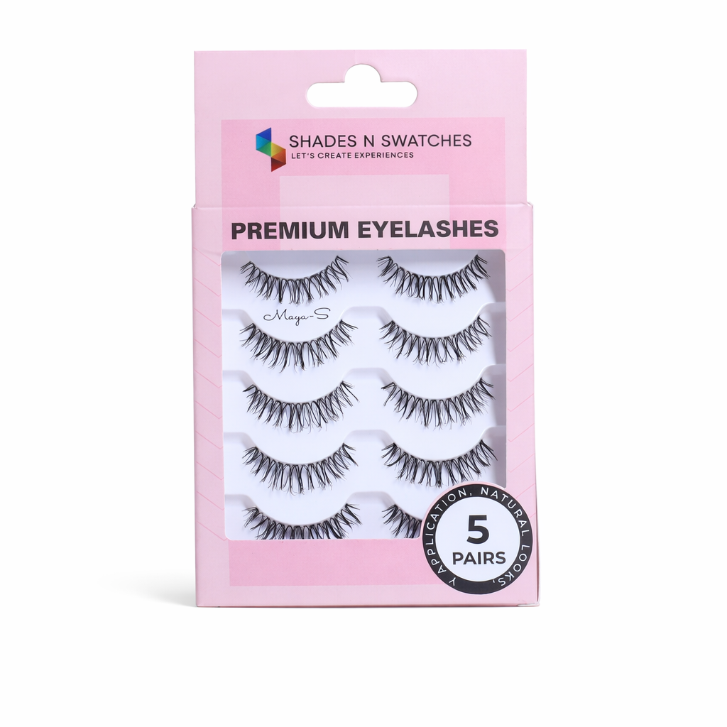 SNS 5 PAIR PREMIUM LASHES   MAYA  S