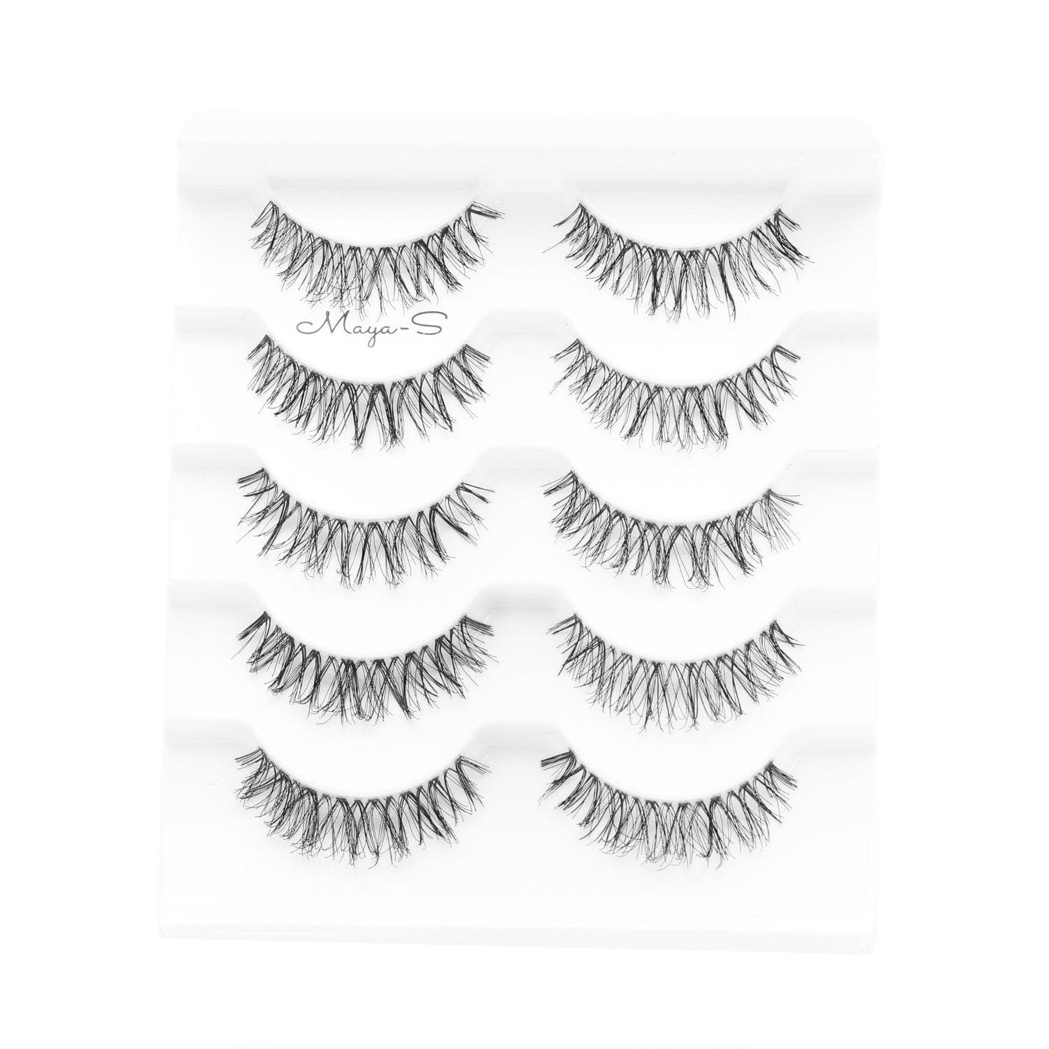 SNS 5 PAIR PREMIUM LASHES   MAYA  S