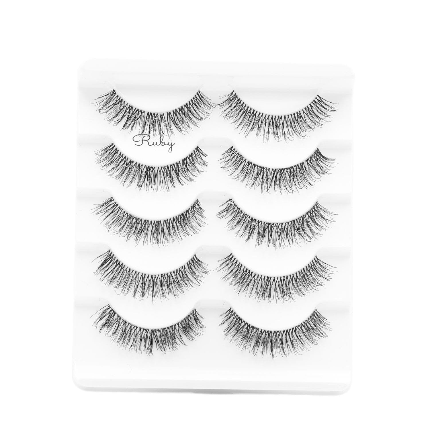 SNS 5 PAIR PREMIUM LASHES   RUBY