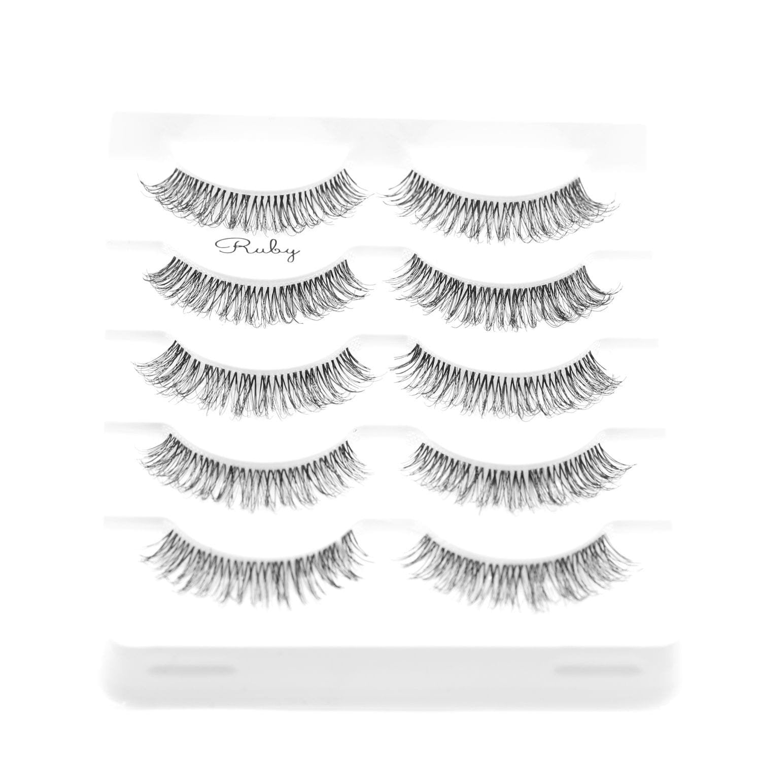 SNS 5 PAIR PREMIUM LASHES   RUBY