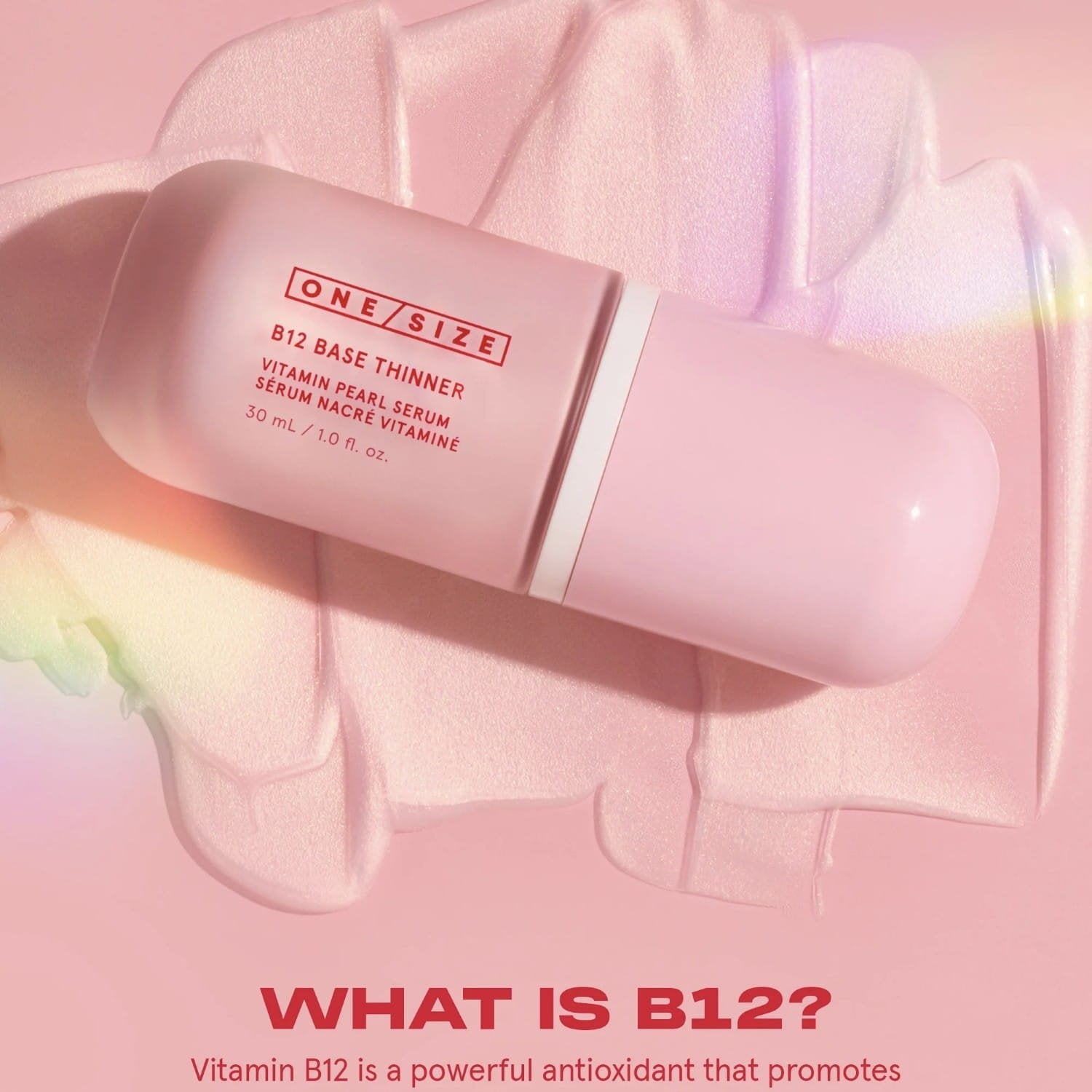 ONE SIZE B12 BASE THINNER VITAMIN PEARL SERUM 30ML