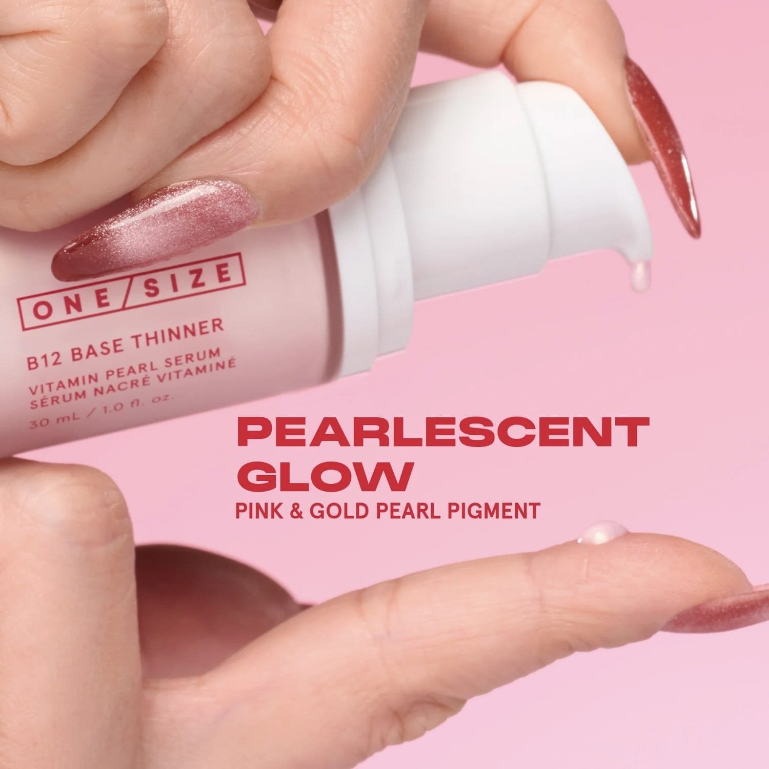 ONE SIZE B12 BASE THINNER VITAMIN PEARL SERUM 30ML