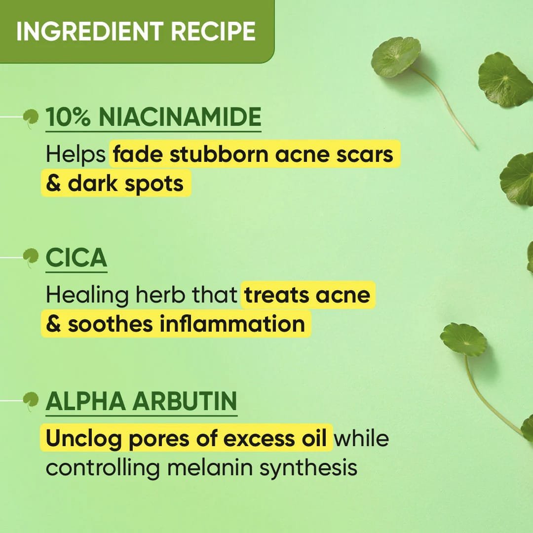 DOT & KEY CICA + 10PERC NIACINAMIDE SPOT REDUCTION FACE SERUM