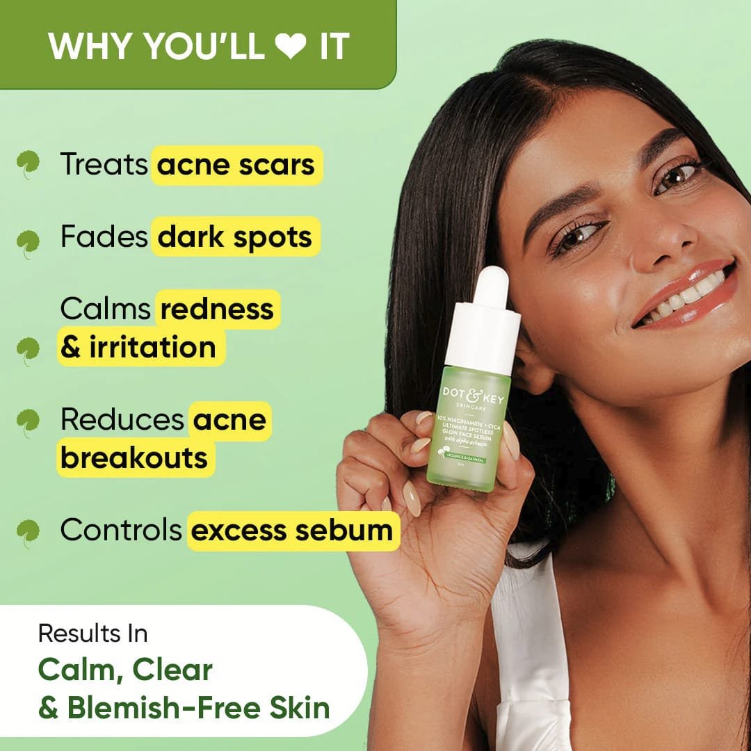 DOT & KEY CICA + 10PERC NIACINAMIDE SPOT REDUCTION FACE SERUM
