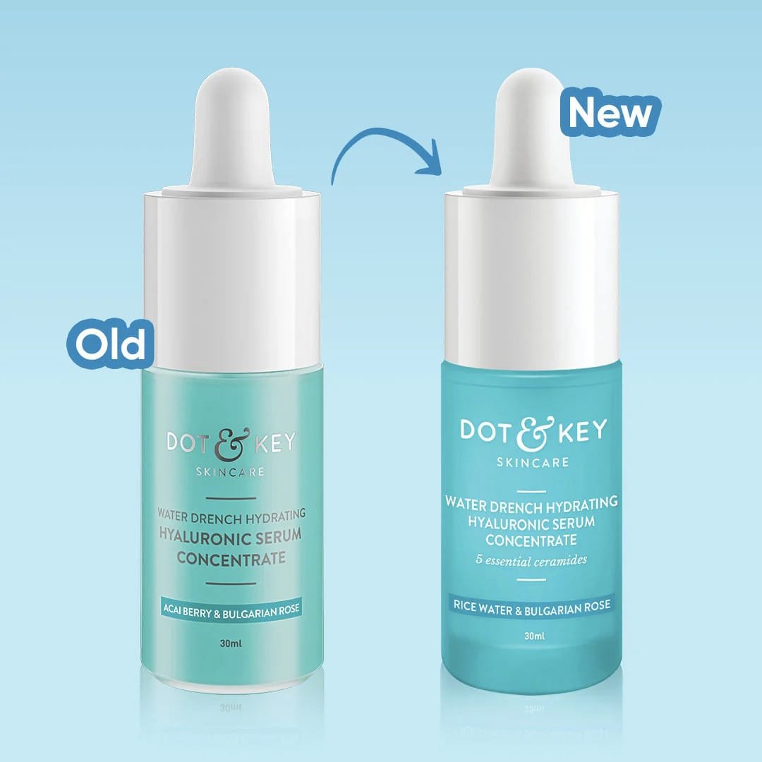 DOT & KEY WATER DRENCH HYDRATING HYALURONIC SERUM CONCENTRATE