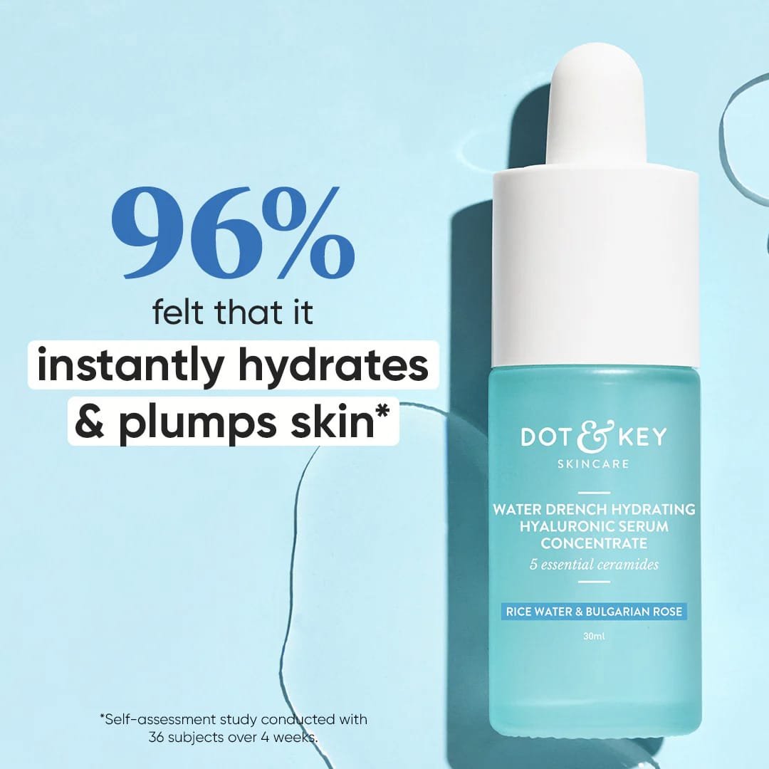 DOT & KEY WATER DRENCH HYDRATING HYALURONIC SERUM CONCENTRATE