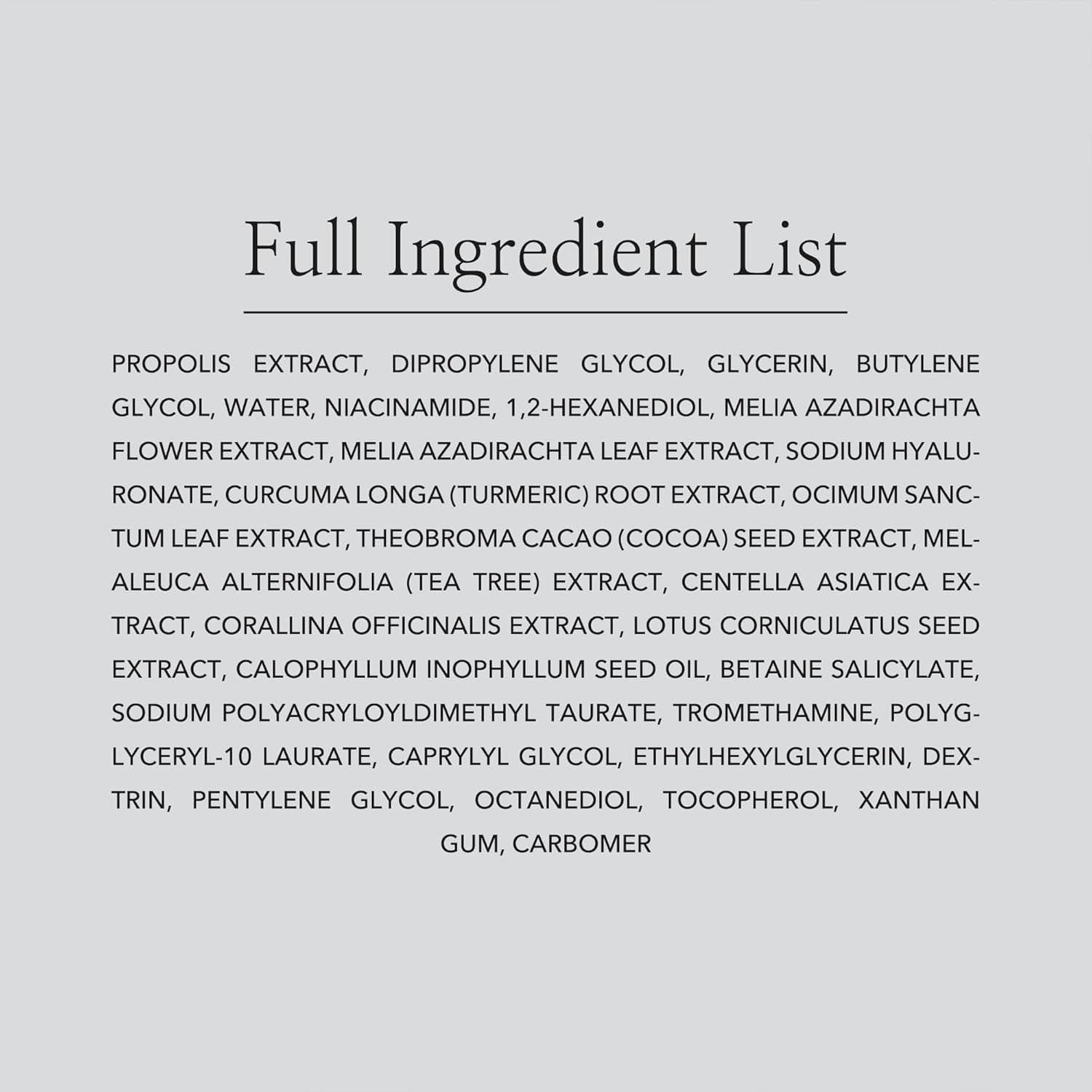 BEAUTY OF JOSEON PROPOLIS+NIACINAMIDE