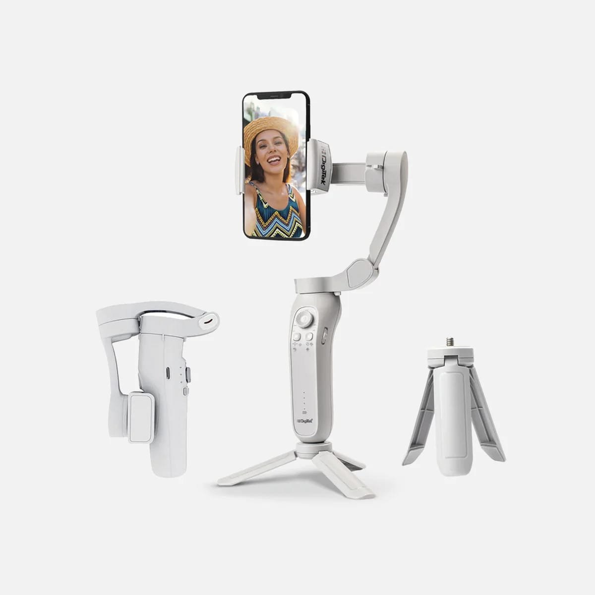 DIGITEK 3 AXIS FOLDABLE AUTO BALANCING SMARTPHONE GIMBAL MODEL DSG007F