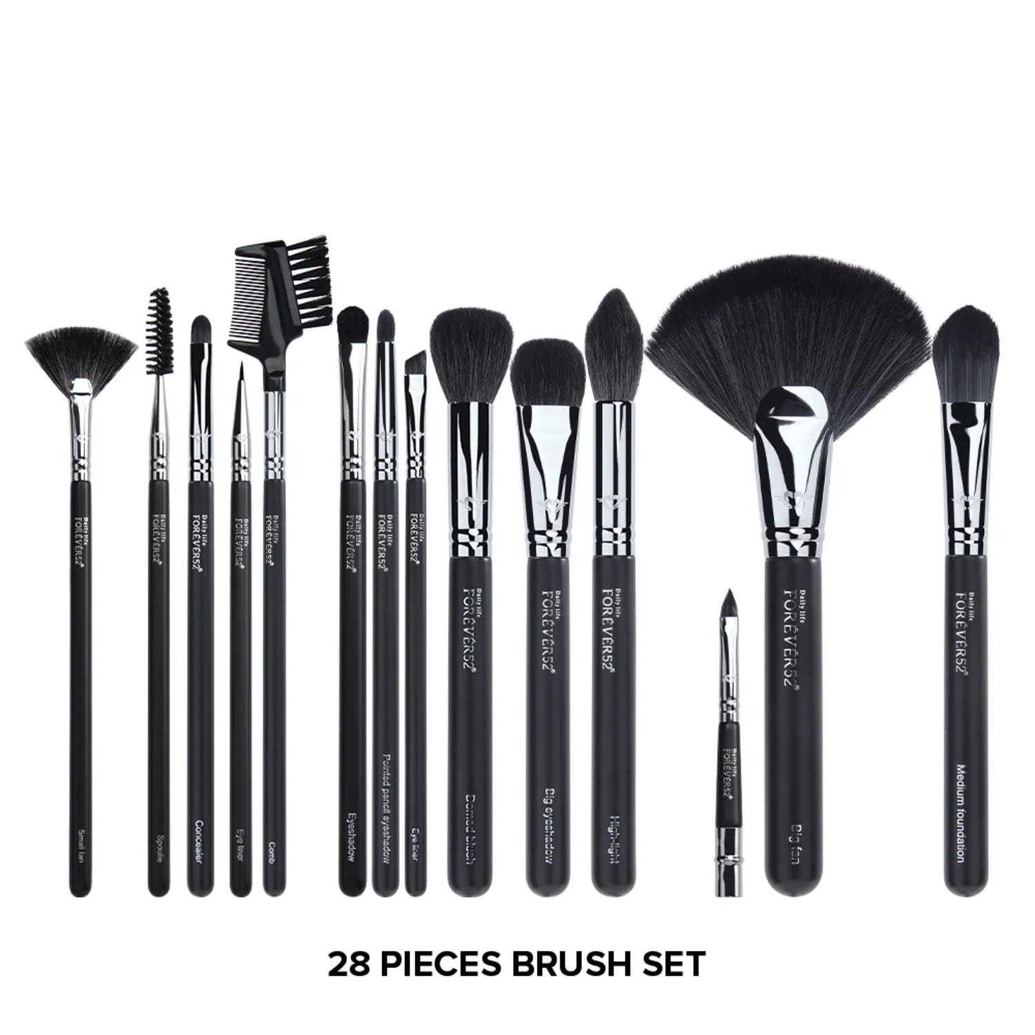 FOREVER 52 ACADEMIC 28 PCS BRUSH SET PRO GRADE
