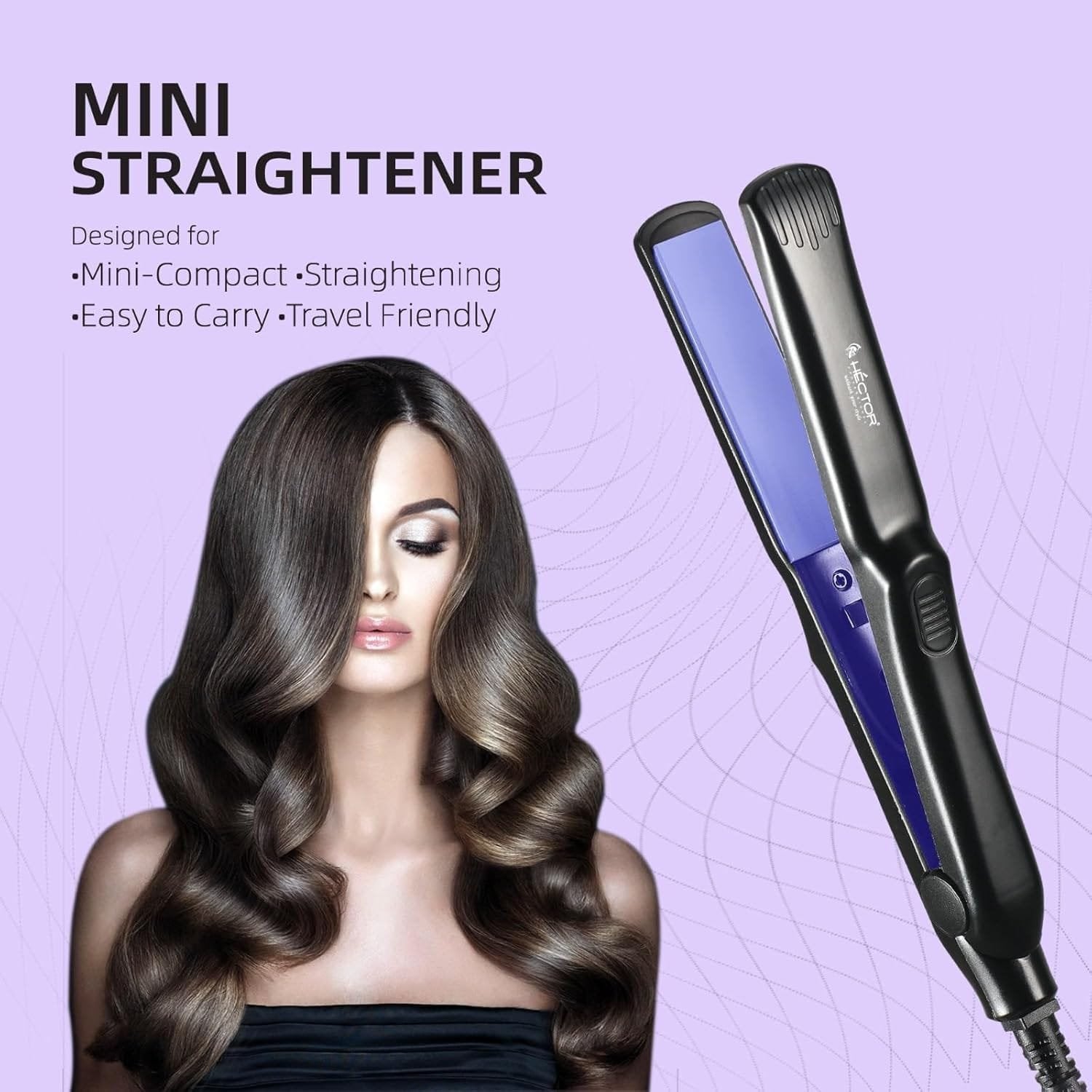 HECTOR MINI HAIR STRAIGHTENER HT HS 07