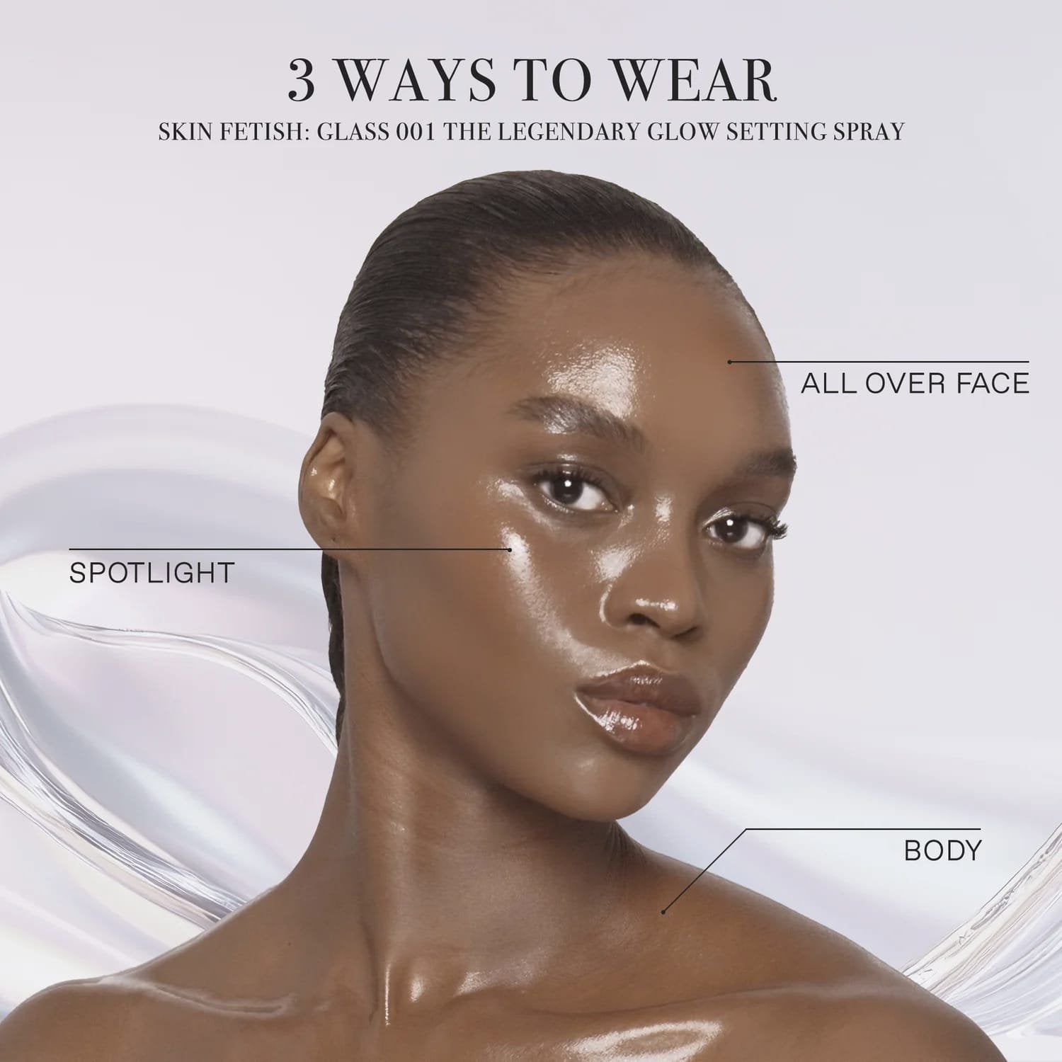 PAT McGRATH LABS GLASS 001 LEGENDARY GLOW SETTING SPRAY 100ML