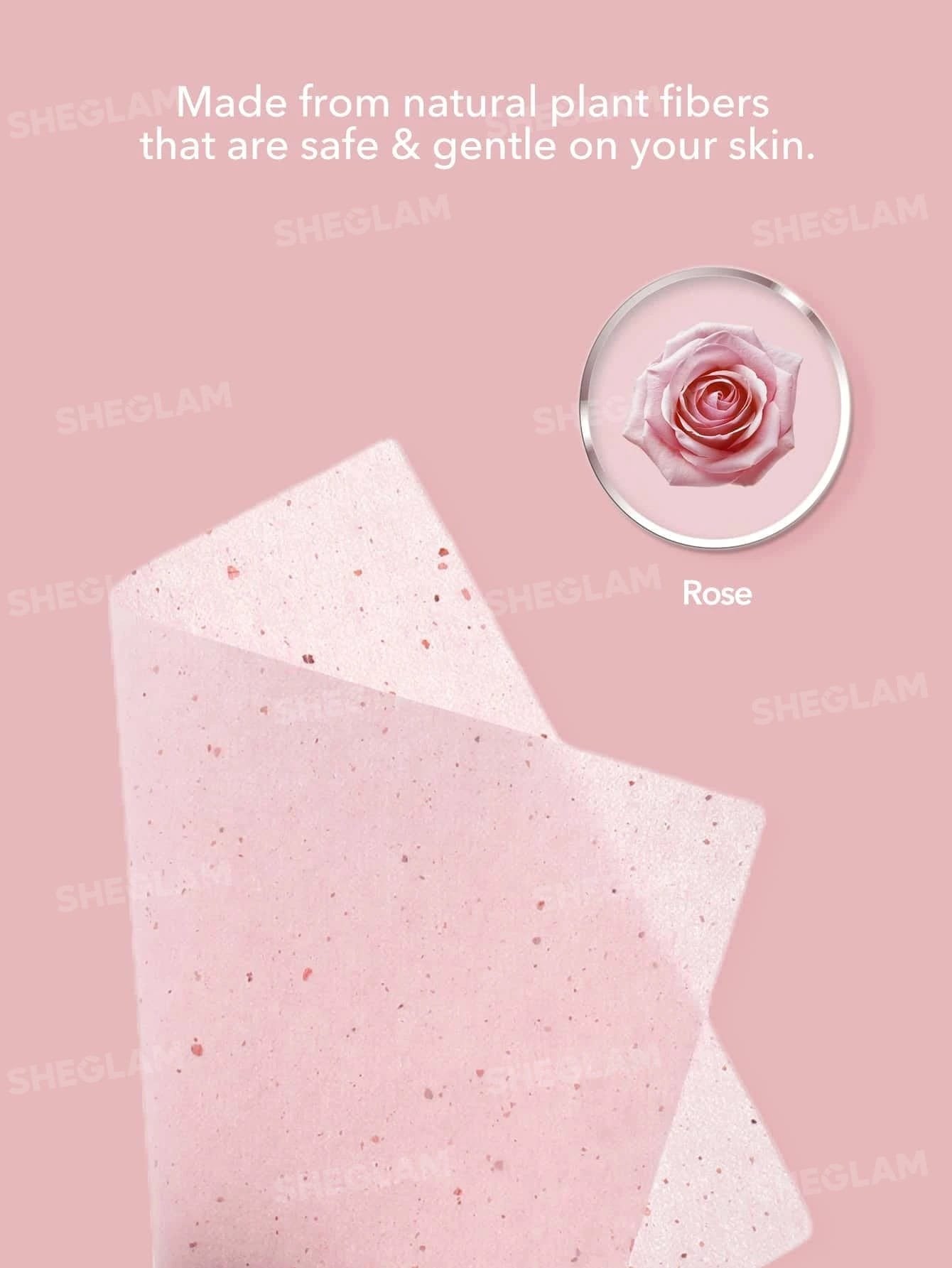 SHEGLAM MATTIFYING BLOT PAPERS WITH PUFF AND MIRROR 50 SHEETS