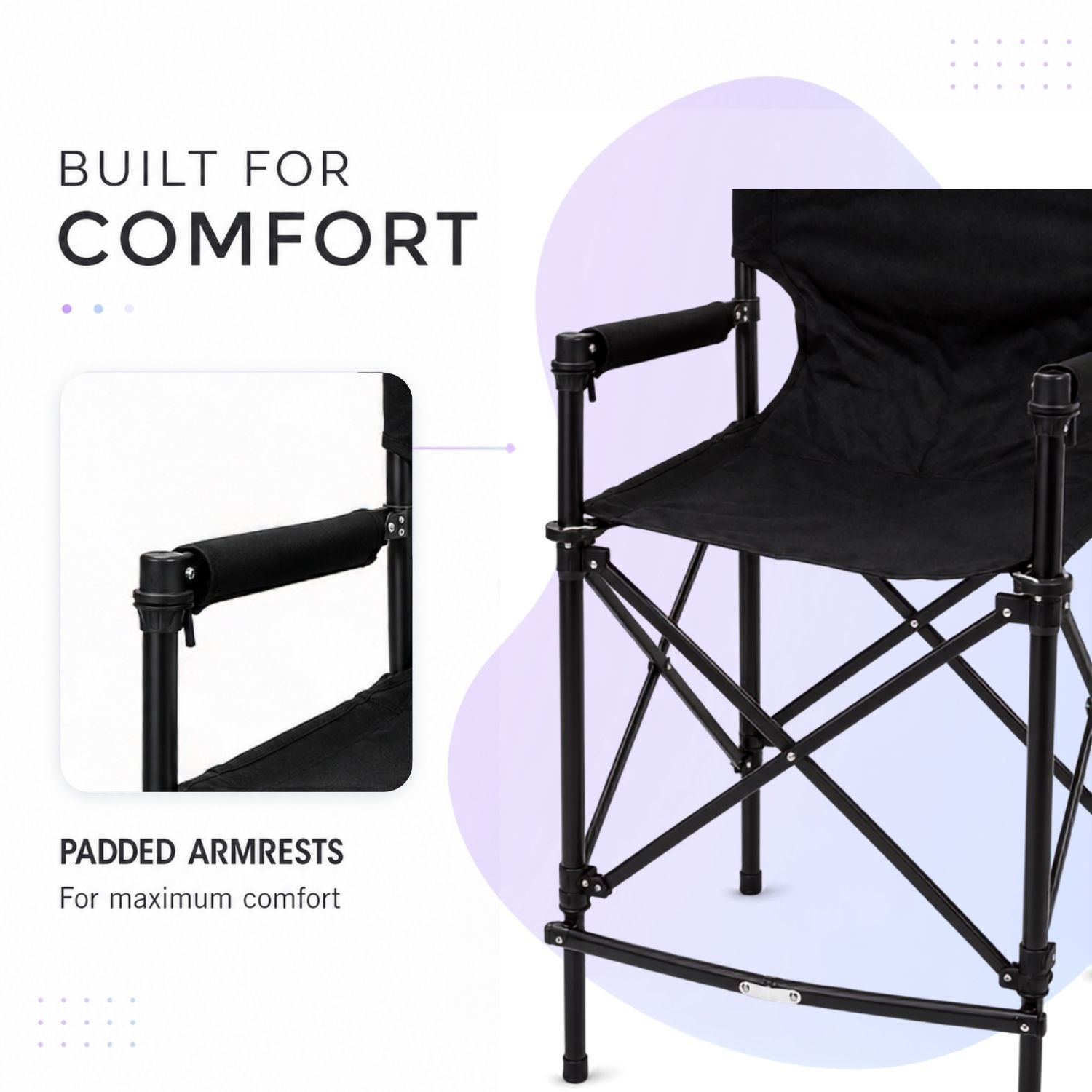 FOLDABLE MAKEUP CHAIR NEW VERSION