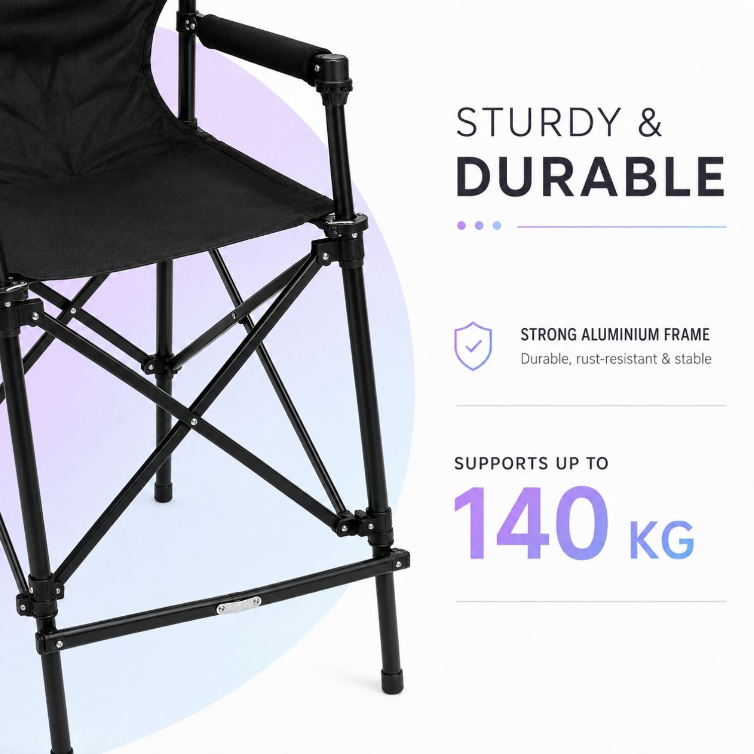 FOLDABLE MAKEUP CHAIR NEW VERSION
